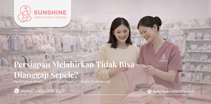 Persiapan Melahirkan Tidak Bisa Dianggap Sepele, Ini Pentingnya Newborn Care dan Pendampingan Profesional 