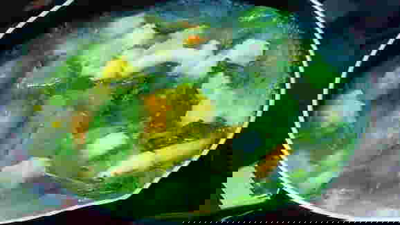 แกงเลียงเจ สูตรแกงเลียงเจ