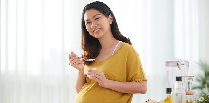 คนท้องกินโยเกิร์ตได้ไหม กินแล้วช่วยบำรุงครรภ์จริงหรือเปล่า?