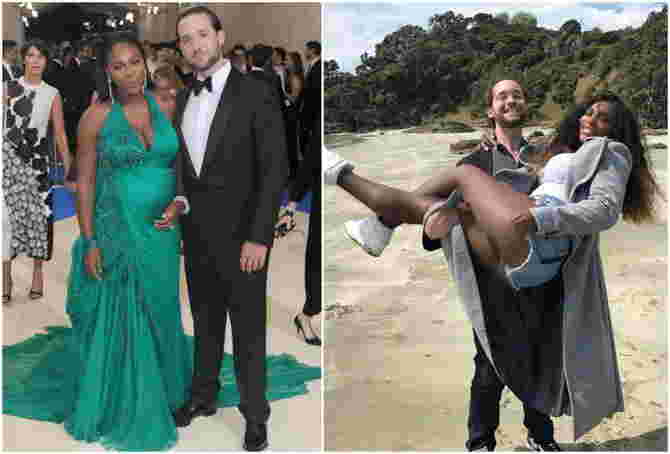 เซเรนา วิลเลียมส์ อุ้มท้องถ่ายแฟชั่นนู้ดสุดเซ็กซี่