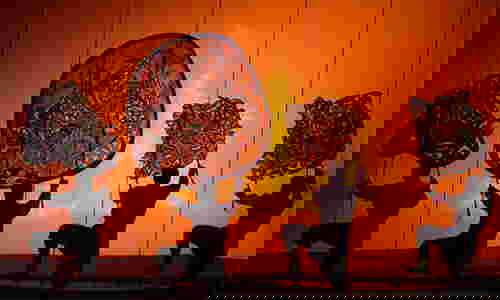 การแสดงหนังใหญ่