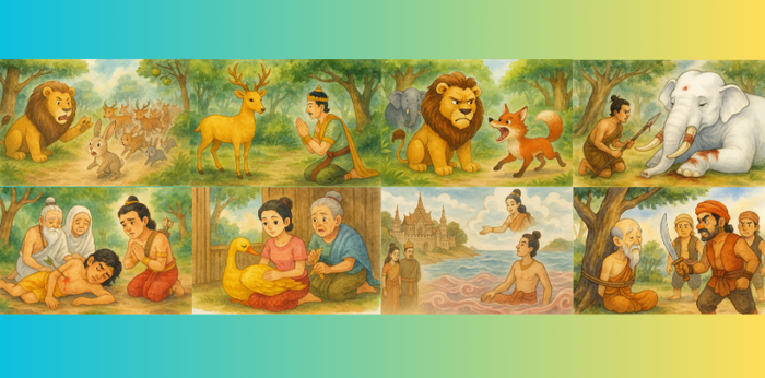 20 นิทานชาดก นิทานสอนใจพร้อมข้อคิด เด็กอ่านได้ ผู้ใหญ่อ่านดี