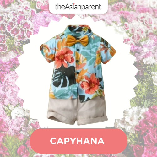 เสื้อลายดอกสำหรับเด็ก ร้าน CAPYHANA