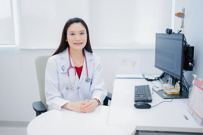 พญ.วรรัตน์ โกวิทจินดาชัย รพ.วิมุต