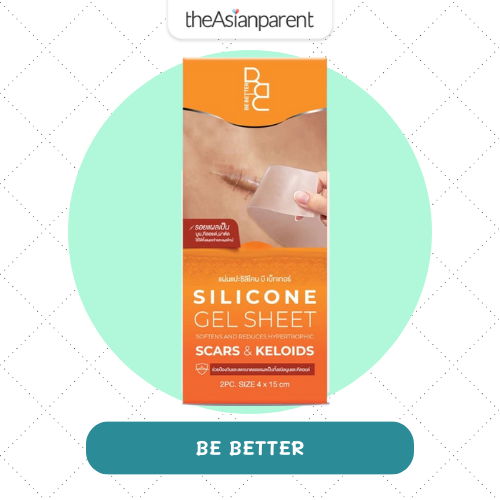 Be Better แผ่นซิลิโคนแปะลดรอยแผลเป็นนูน