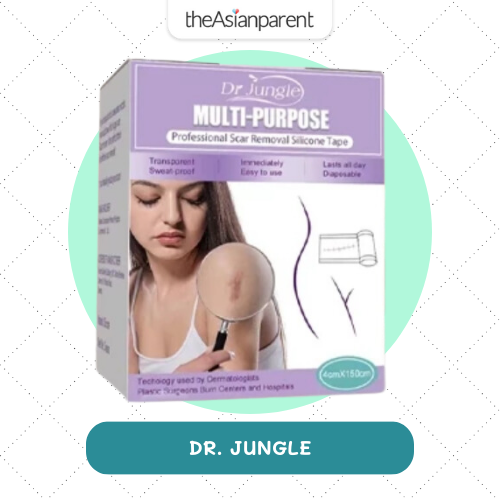 Dr Jungle แผ่นแปะซิลิโคนกำจัดรอยแผลเป็น