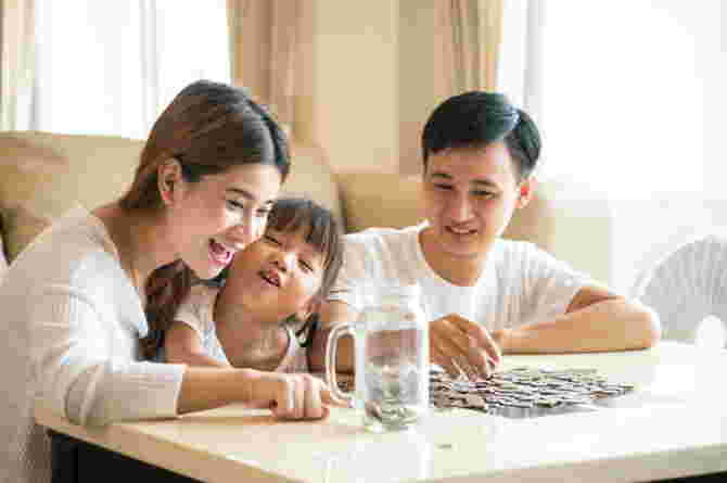 วิธีสอนลูกเรื่องเงิน