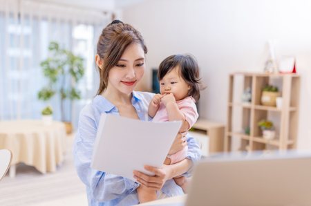 working after childbirth