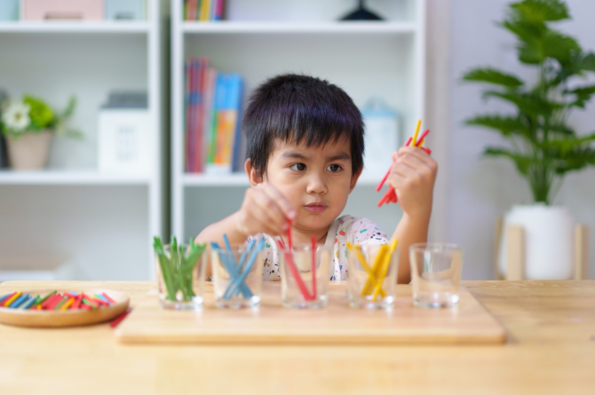 สอนลูกให้มีความพยายาม