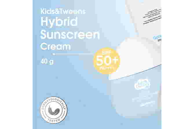 Godmami Kids & Tweens Hybrid Sunscreen Cream SPF50+ PA++++