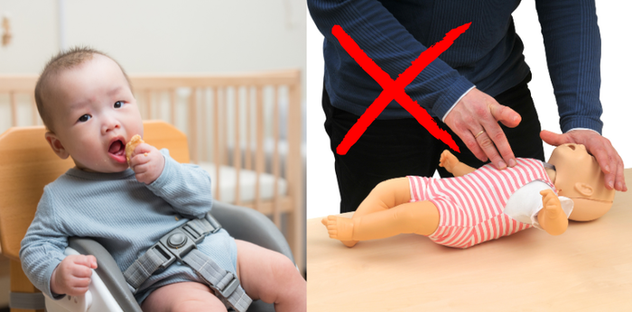วิธีช่วยเด็กอายุน้อยกว่า 1 ปีสำลักอาหาร ฉบับปรับปรุงใหม่ ปี 2025