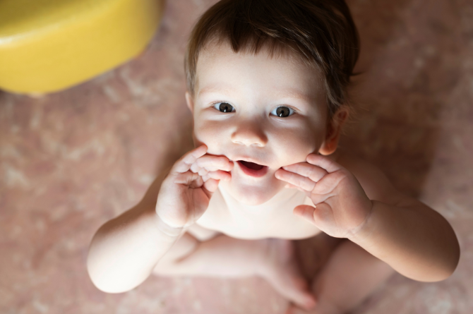 ทารกอ่านคนออก