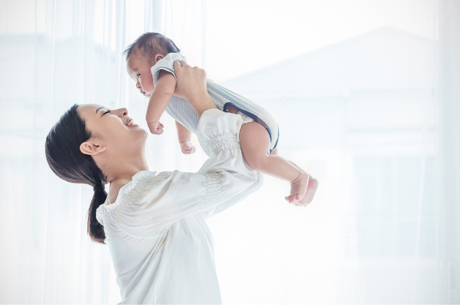 แลคตาเดริน ในนมแม่