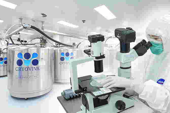 Cryoviva ธนาคารสเต็มเซลล์และเซลล์บำบัดระดับสากล
