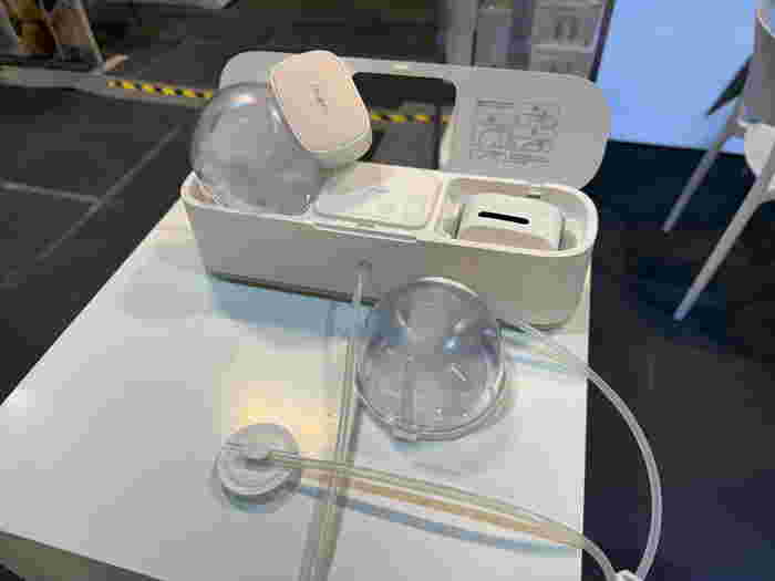 เครื่องปั๊มนมตัวท็อป