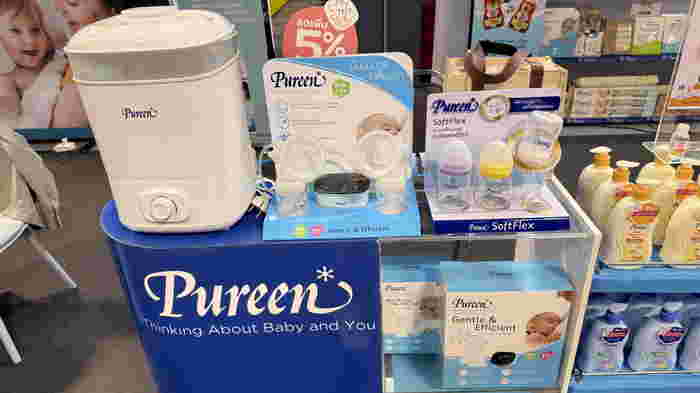 เครื่องปั๊มนมตัวท็อป