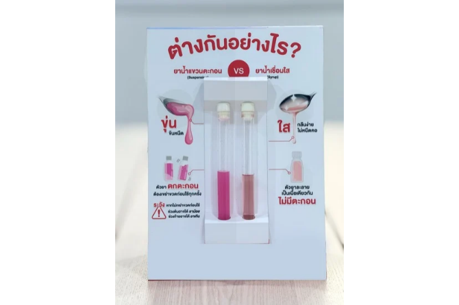 ยาน้ำลดไข้สำหรับเด็ก