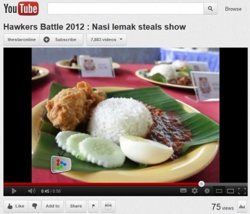 Battle of Penang Hawker Masters 2012