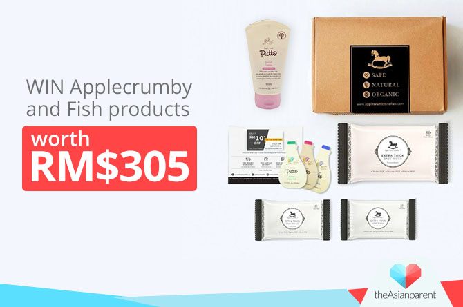 WIN Applecrumby And Fish products worth RM$305!