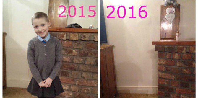 Heartbreaking first day of school photo sends a powerful message