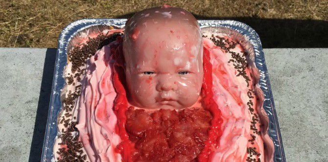 Baby shower cake gave expectant mum a preview of what’s to come