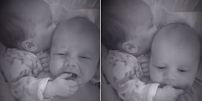 Nangis Tak Nampak Ibu, Bayi Kembar Ini Terus Tertidur Lepas Hisap Jari Kembarnya