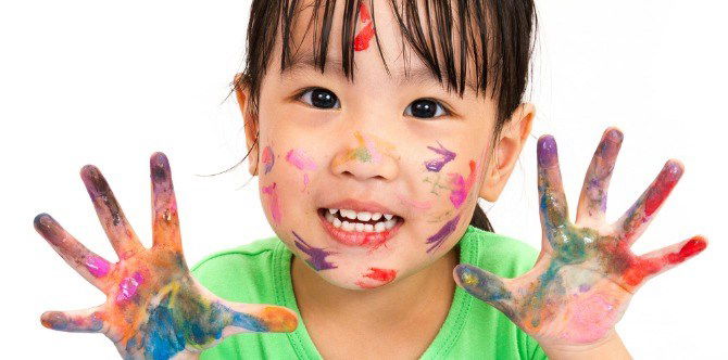 Projek Seni DIY Kanak-Kanak: Lukisan Tanpa Kotoran