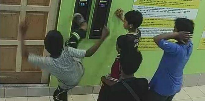 Kes Anak Mencuri Dengan Kawan, Pagi-Pagi Buta Sudah Cuba Pecah Masuk Kedai Dobi