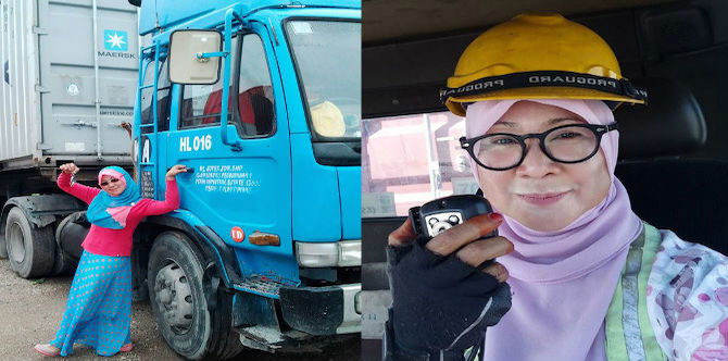 ‘Hakak Lori’ Berjiwa Kental – Kerja Luar Biasa oleh Wanita Luar Biasa