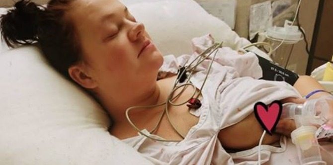 Ibu Ini Masih Menyusu Walaupun Terlantar Di ICU Dengan Kegagalan Hati