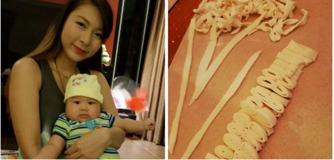 Ibu Ini Berkongsi Resipi Mi Susu Ibu Buatan Tangan Yang Sungguh Lazat!