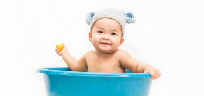 A worry-free bath time for you and your baby