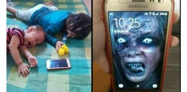 Ibu Ini Berjaya Buat Anak Takut Nak Main Gadget, Anda Setuju Tak Dengan Cara Ini?