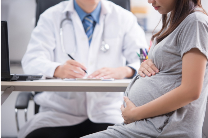 bentuk perut ibu mengandung