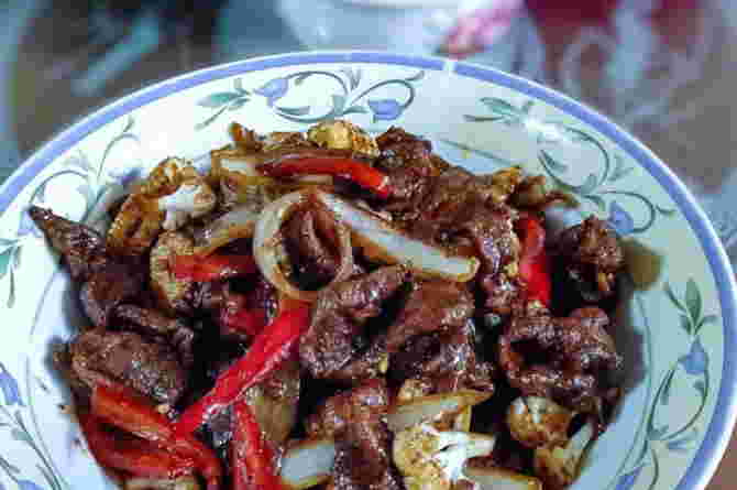 daging masak lada hitam