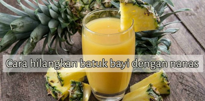 Buat sendiri 'ubat batuk' anak dengan NANAS, batuk boleh sembuh dalam 3 hari