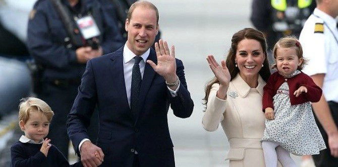 Why do you rarely see Prince William carrying Princess Charlotte in public?