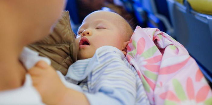Top health and safety rules to remember when flying with a baby