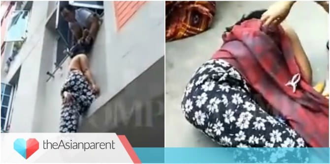 Maid Falls From Window, Gets Severely Injured