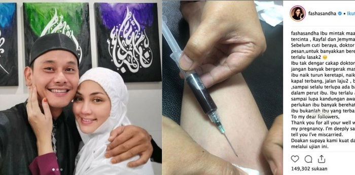 Fasha Sandha Keguguran Akibat Terlalu Lasak, Ibu Tahu Apa Rawatan Lepas Keguguran?