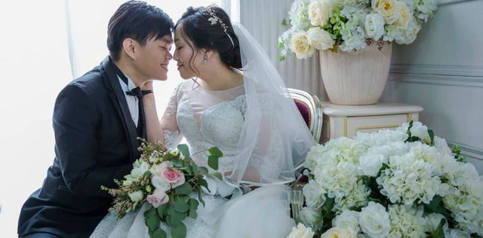 Left paralysed in car crash, woman walks again at her wedding