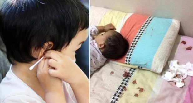Ibu Tidak Sedar Anak Dalam Diam Korek Telinga Sampai Gegendang Pecah, Awas!