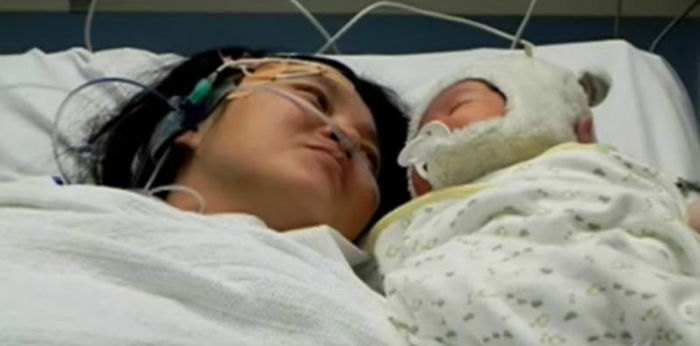 Mum injected with skin-cleanser instead of epidural left paralysed