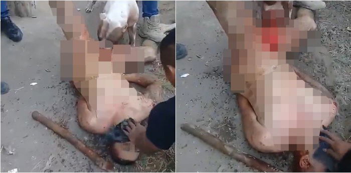 NGERI! Lelaki Ini Dibogelkan, Dan Kemaluannya Dibaham Anjing Kerana Merogol!