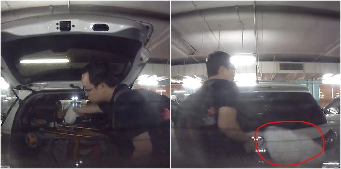 Kurang Adab, Lampin Terpakai Dicampak Atas Kereta Orang Macam Sampah!
