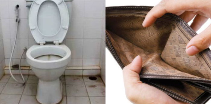 Rezeki Suami Isteri Susah Masuk Kalau Bilik Air Terlalu Kotor & Menggelikan!