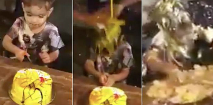 Ibu Bapa MELAMPAU Sanggup Baling Telur & Rosakkan Kek Ketika Majlis Hari Jadi Anak