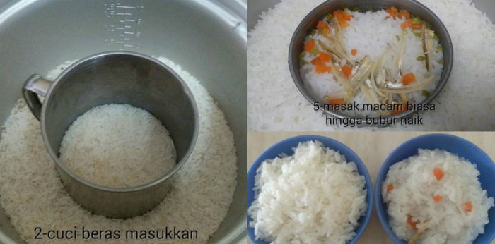 Masak Bubur Bayi & Nasi Ikut Cara 2 DALAM 1 Ini, Mudah & Jimat Masa Ibu Di Dapur!