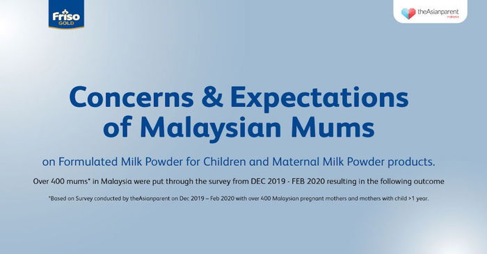 This is What Malaysian Mums Expect From Maternal and Formulated Milk Powder for Children