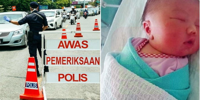 Gara-Gara 'Tersangkut' Sekatan Jalan Raya, Wanita Ini Terpaksa Bersalin Dalam Kereta